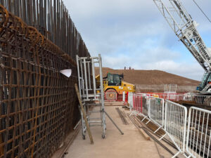 HS2 Overbridge infrastructure project in Birmingham