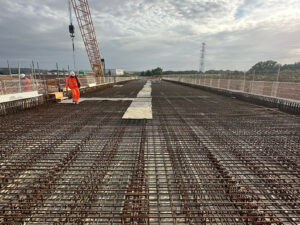 HS2 Overbridge infrastructure project in Birmingham