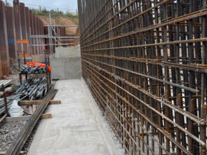 HS2 Overbridge infrastructure project in Birmingham