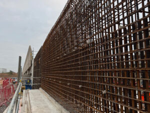 HS2 Overbridge infrastructure project in Birmingham