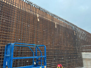 HS2 Overbridge infrastructure project in Birmingham