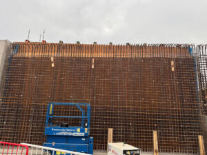 HS2 Overbridge infrastructure project in Birmingham