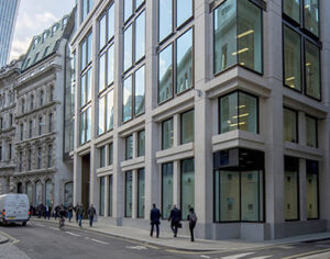 Aurum commercial development on Lombard Street, London
