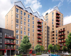 Hope Wharf residential development in Greenwich, London