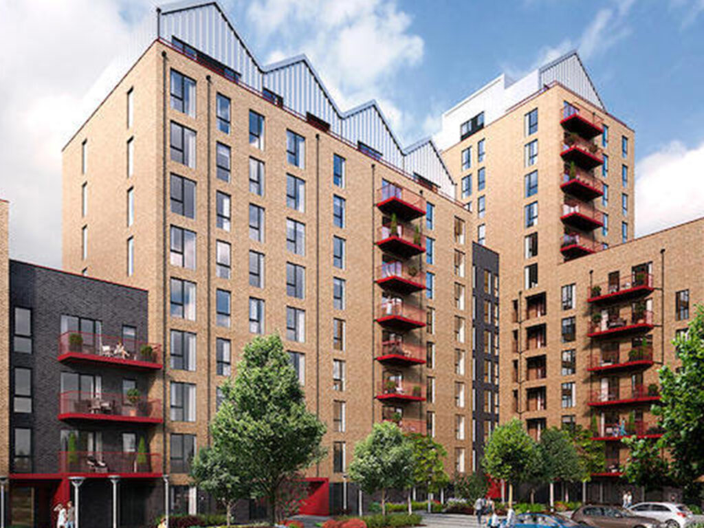 Hope Wharf residential development in Greenwich, London