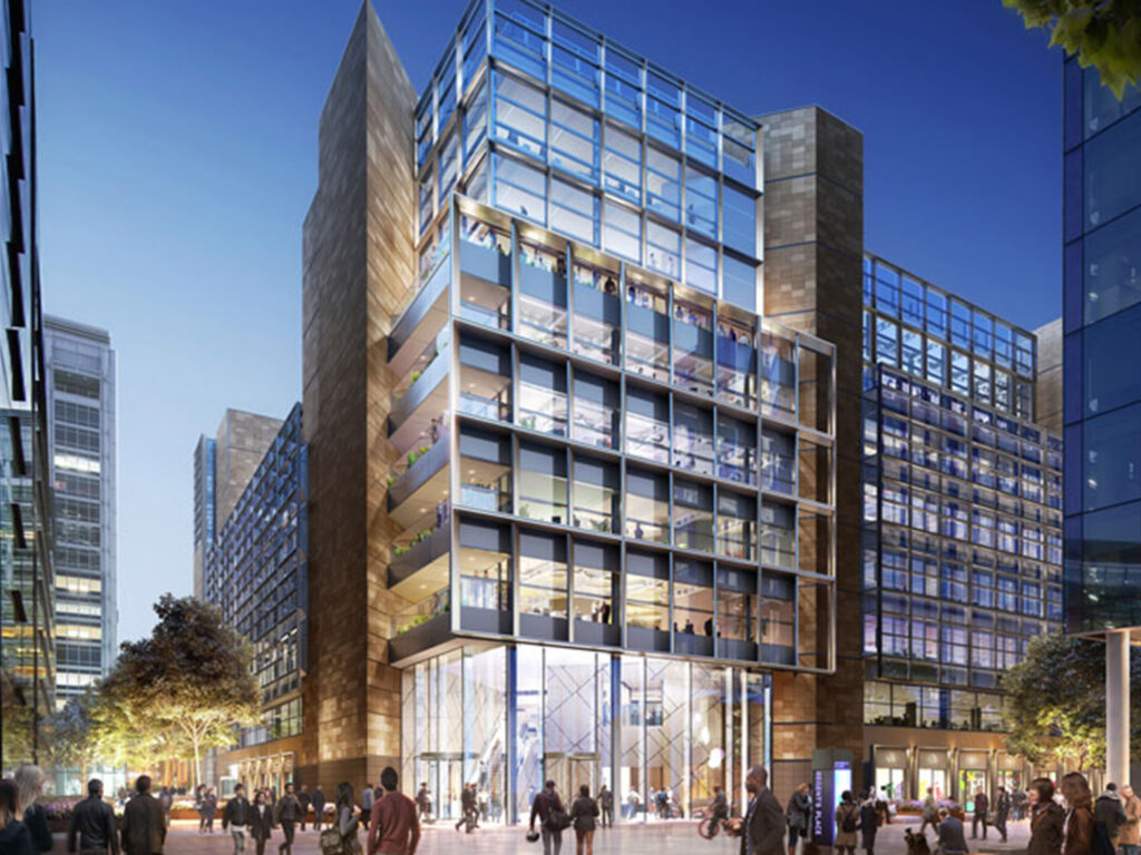 1 Triton Square office development in Euston, London
