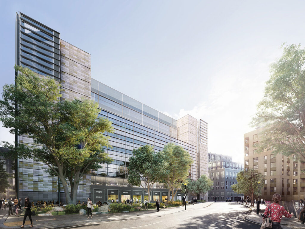 1 Triton Square office development in Euston, London