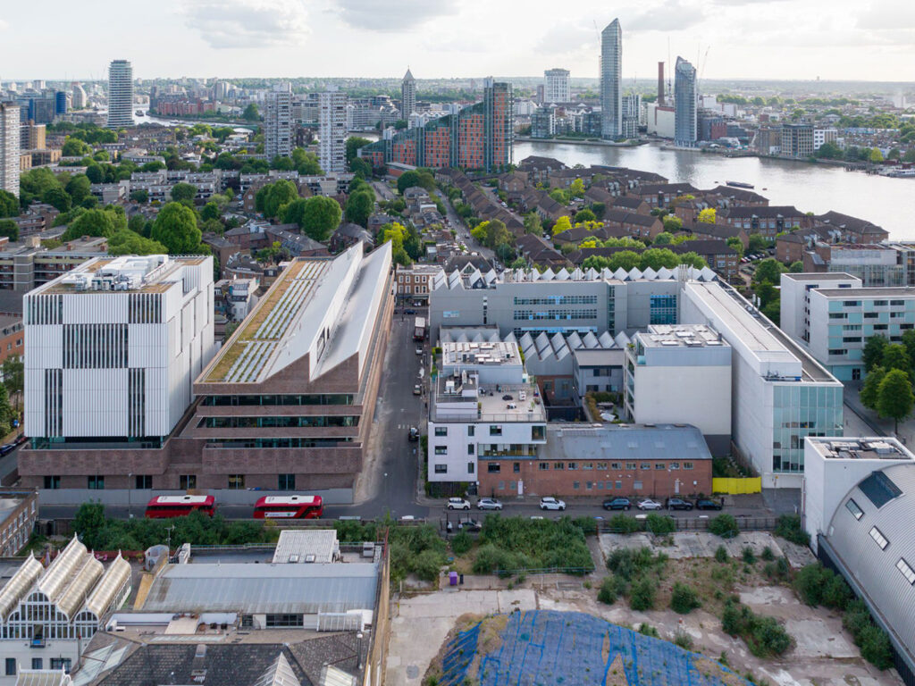 Royal College of Art campus in Battersea, London