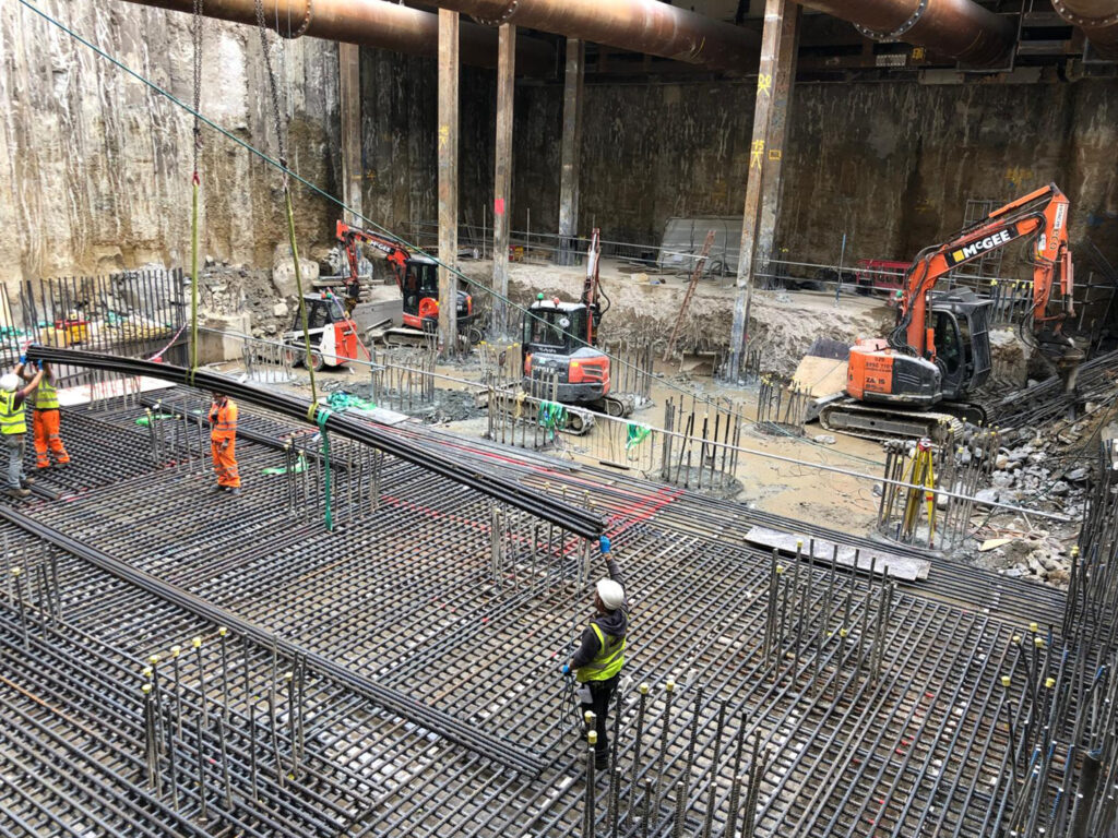 Bankside Yard West mixed-use development in Blackfriars, London