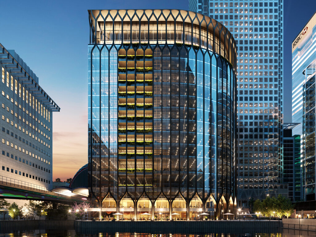 30 South Colonnade office development in Canary Wharf, London