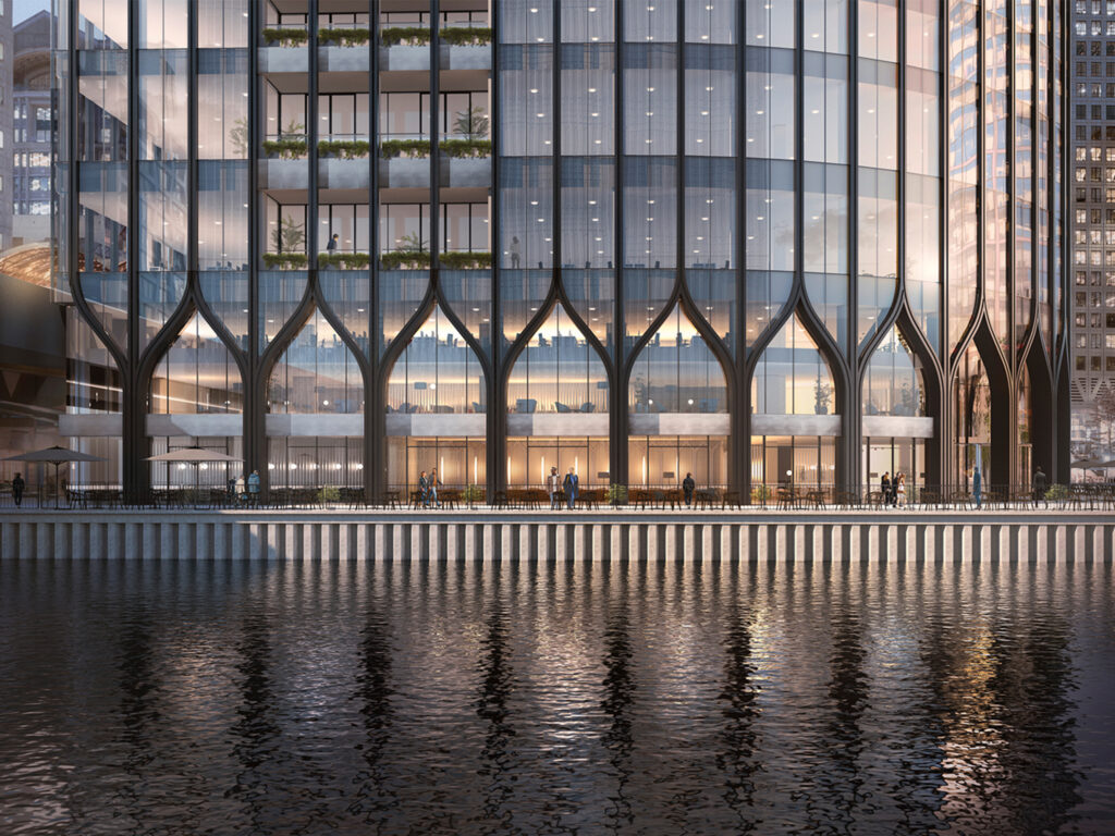 30 South Colonnade office development in Canary Wharf, London