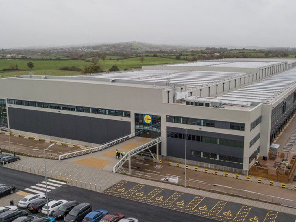 Lidl Distribution Centre in Luton
