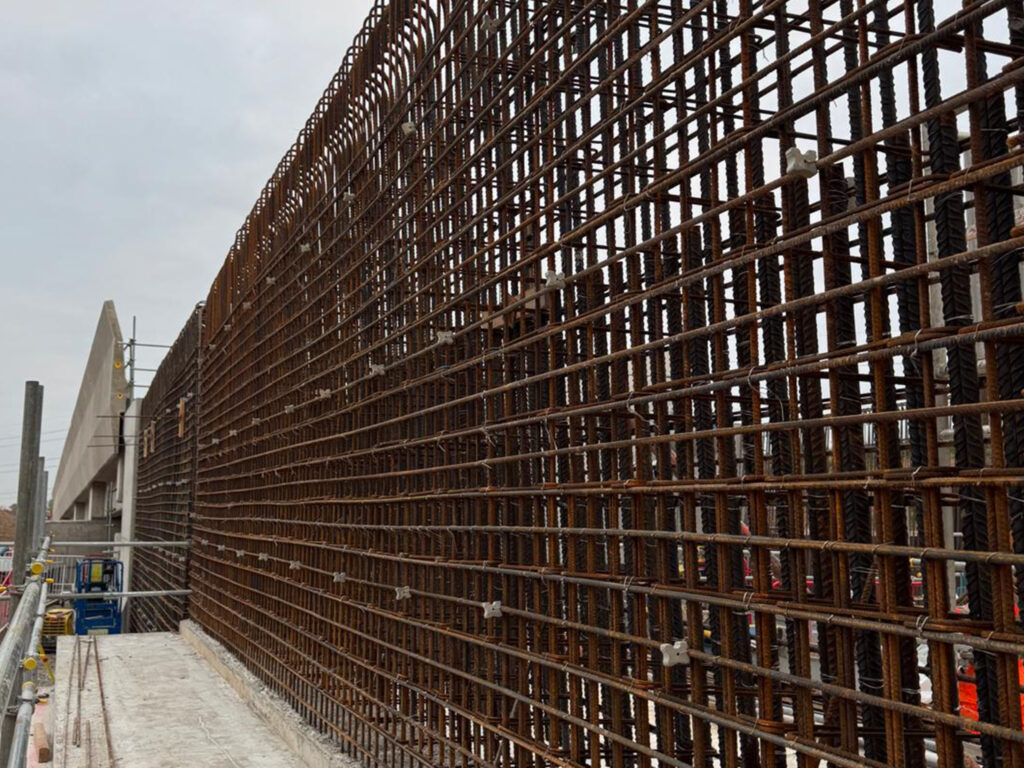 HS2 Overbridge infrastructure project in Birmingham