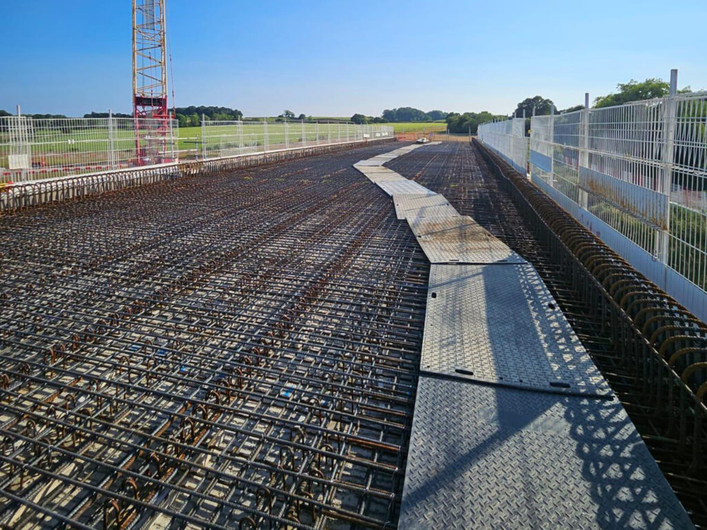 HS2 Overbridge infrastructure project in Birmingham